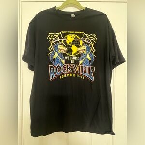 Welcome to Rockville Festival T-Shirt Men’s XXL | Rock Metal Tee